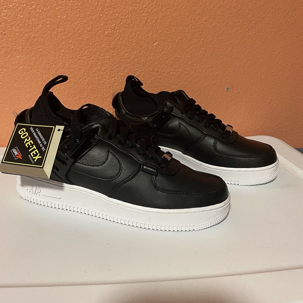 NWT Nike Men's 6.5 x Undercover Air Force 1 Low Shoes Sneakers Black Goretex